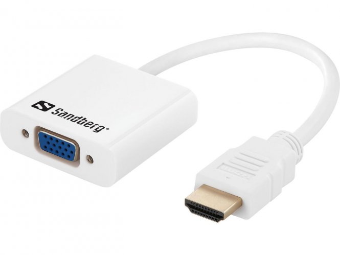 Sandberg HDMI to VGA+Audio Converter HDMI to VGA+Audio Converter, 