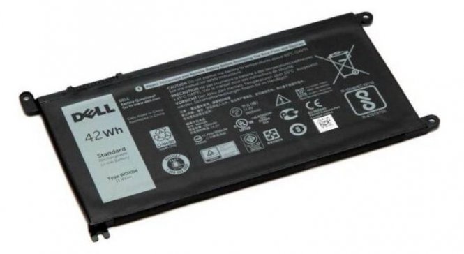 Dell Battery, 42WHR, 3 Cell, 