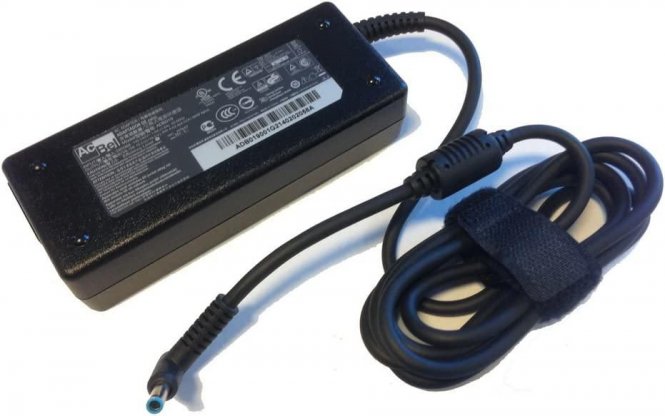 HP ADAPTER 90W-3P 4.5Mm  Blue 