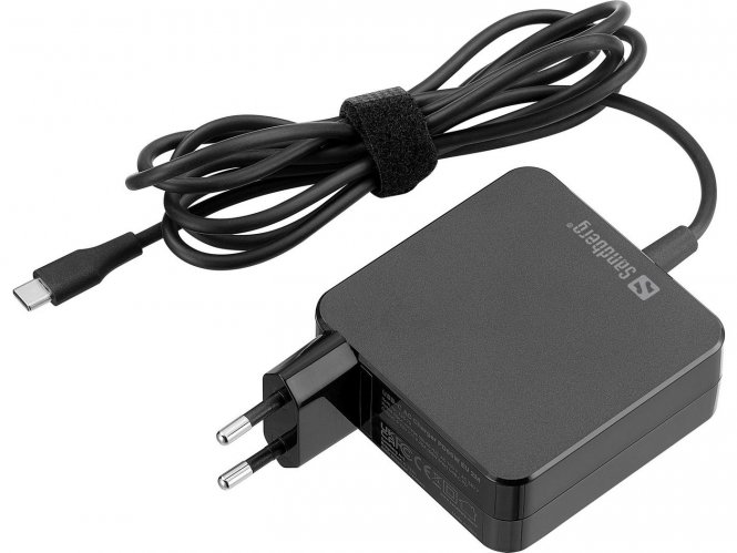 Sandberg USB-C AC Charger PD65W EU 1M 