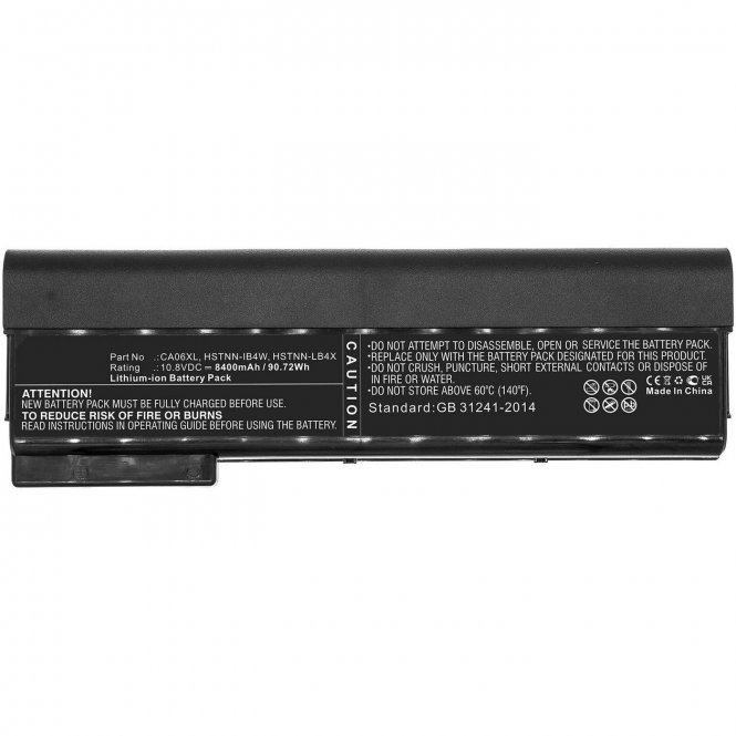CoreParts Laptop Battery for HP 90.72Wh  - disponible 48 / 72h 