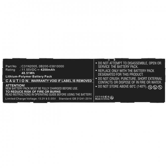 CoreParts Laptop Battery for Asus 