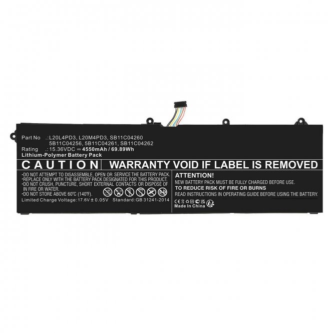 CoreParts Battery 69.89Wh Li-ion 15.36V 