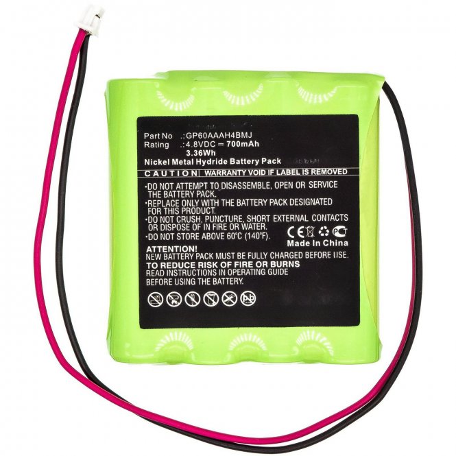 CoreParts Battery 3.36Wh Ni-MH 4.8V 