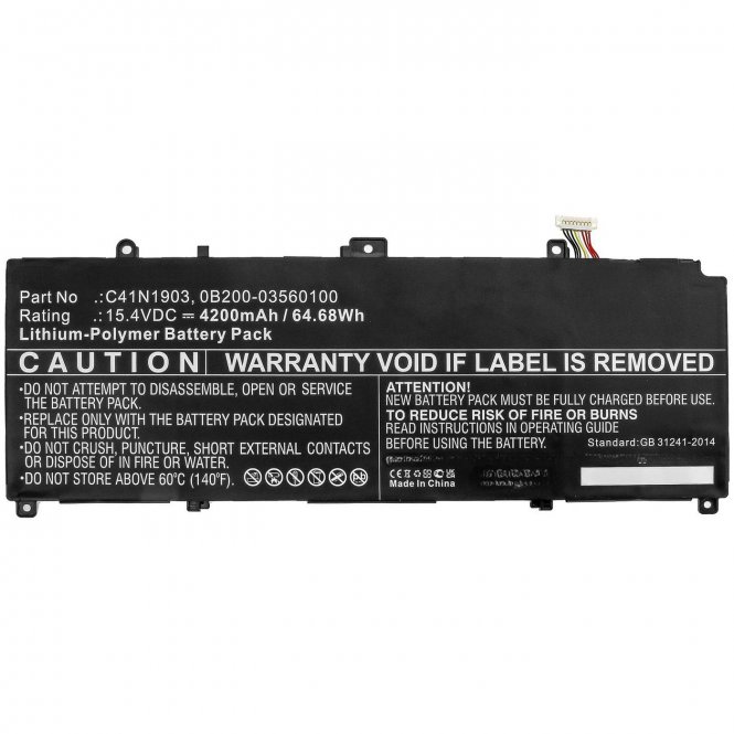 CoreParts Laptop Battery for Asus - disponible 48 / 72h