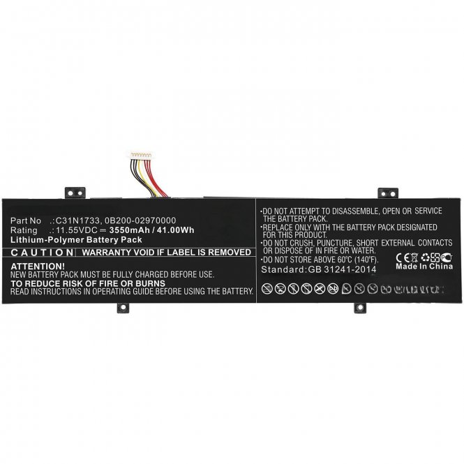 CoreParts Laptop Battery for Asus - disponible 48 / 72h