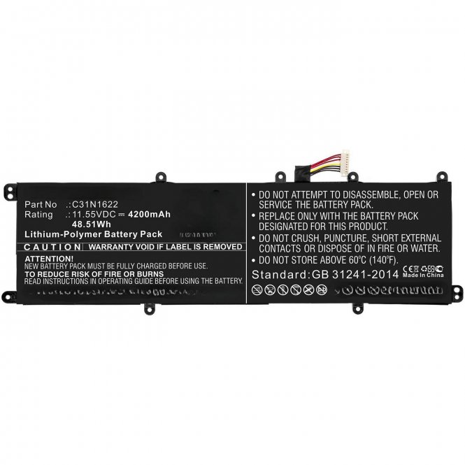 CoreParts Laptop Battery for Asus 