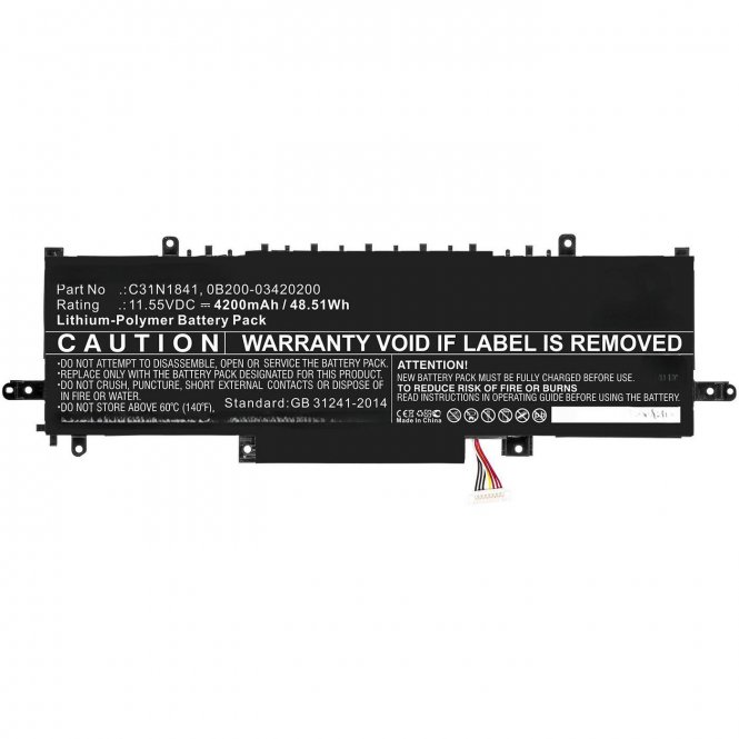 CoreParts Laptop Battery for Asus  - disponible 48 / 72h 