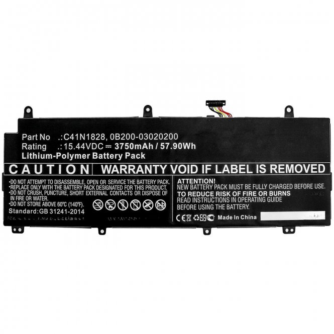 CoreParts Laptop Battery for Asus - disponible 48 / 72h