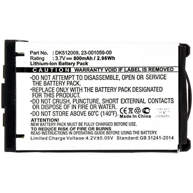 CoreParts Battery 2.96Wh Li-ion 3.7V 