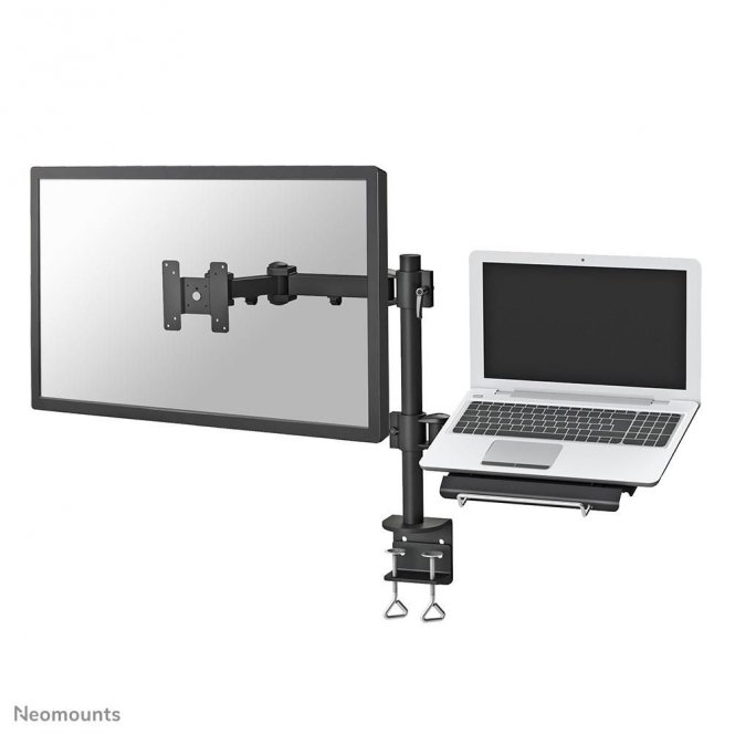 Neomounts Full Motion And Desk Mount  (Clamp) For 10-27" Monitor 