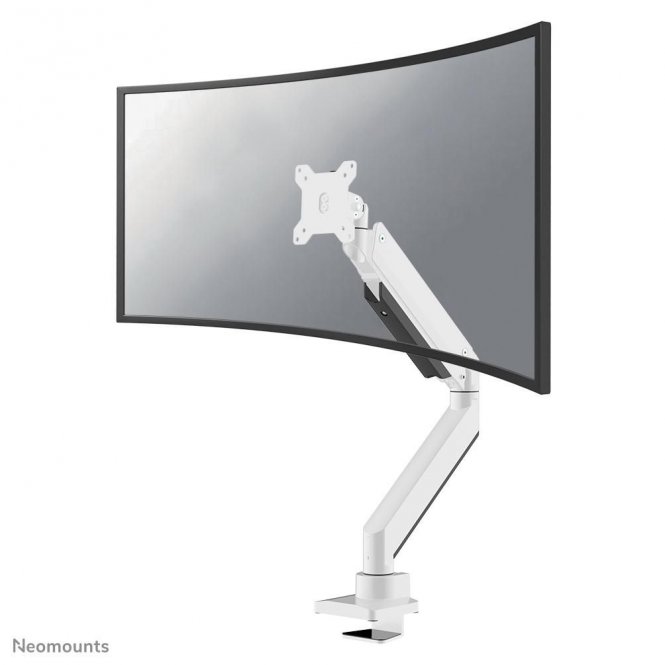 Neomounts NM-D775WHITEPLUS, Monitor Arm  (Clamp & Grommet) For 1 x 