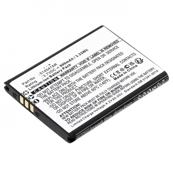 CoreParts Battery 3.33Wh 3.7V 900mAh - disponible 48 / 72h