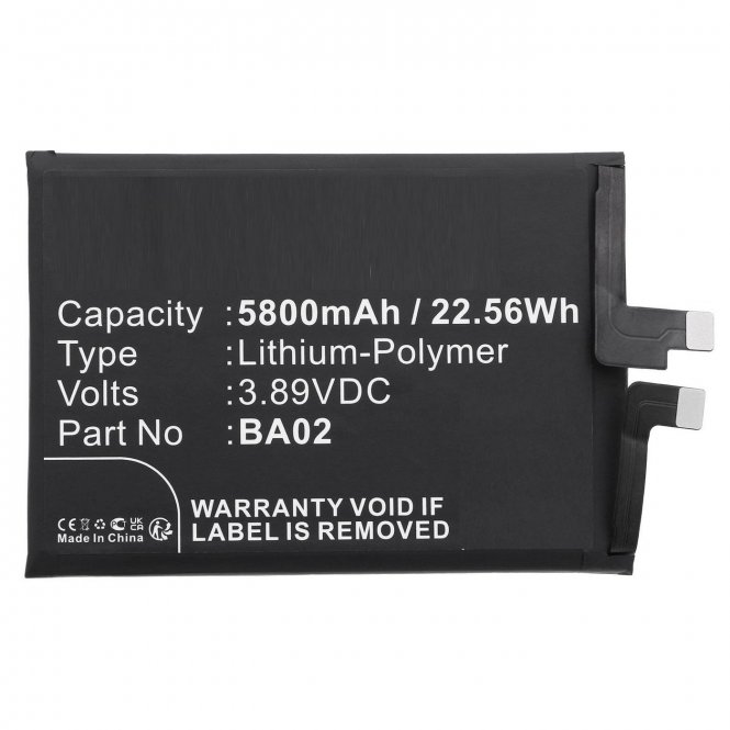 CoreParts Battery 22.56Wh 3.89V 5800mAh 