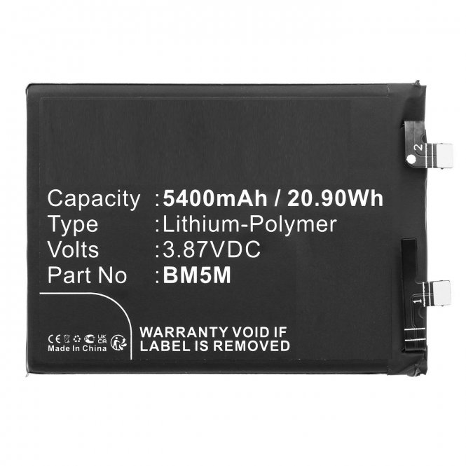 CoreParts Battery 20.90Wh 3.87V 5400mAh 