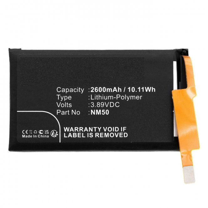 CoreParts Battery 10.11Wh 3.89V 2600mAh