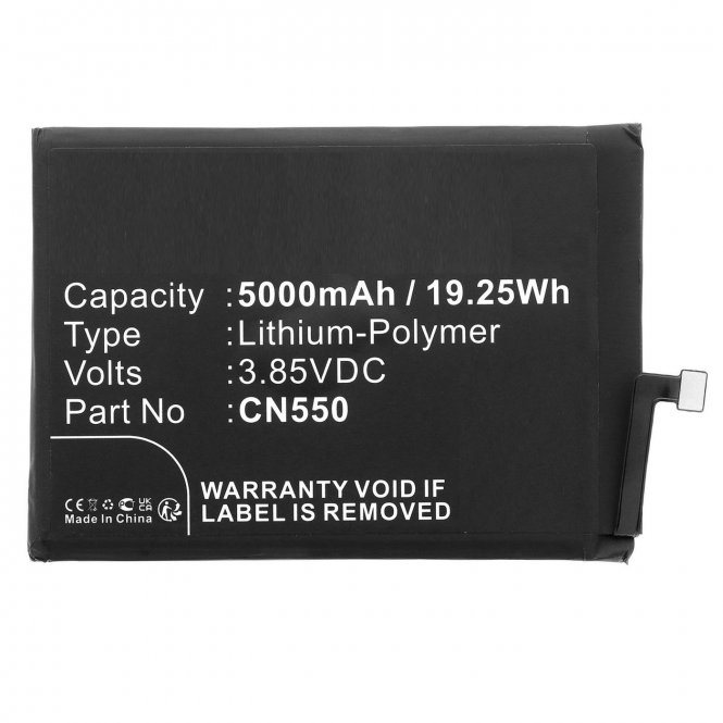 CoreParts Battery 19.25Wh 3.85V 5000mAh 