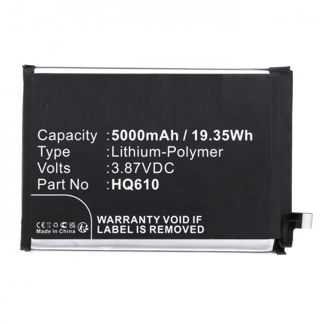 CoreParts Battery 19.35Wh 3.87V 5000mAh 