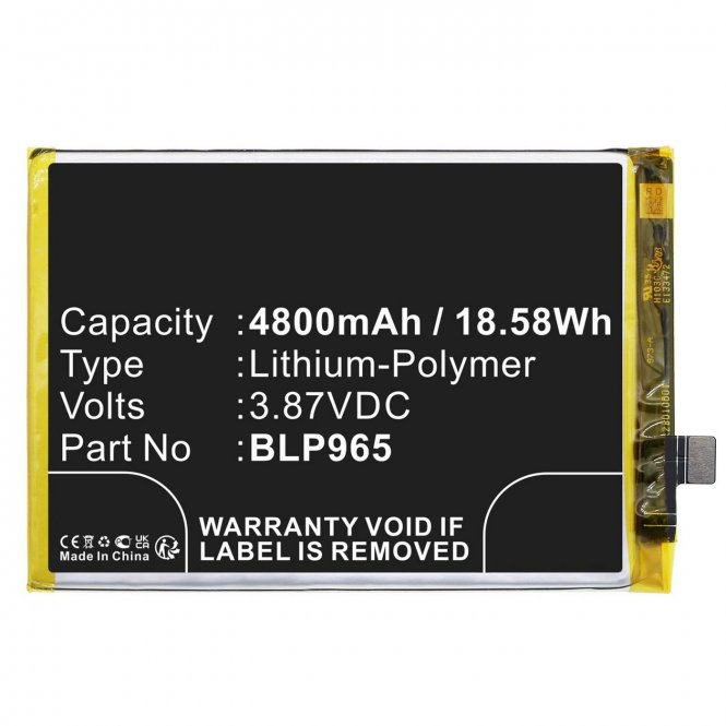 CoreParts Battery 18.58Wh 3.87V 4800mAh