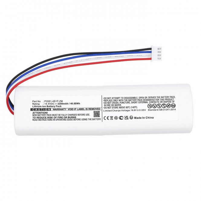 CoreParts Battery 46.08Wh 14.4V 3200mAh - disponible 48 / 72h