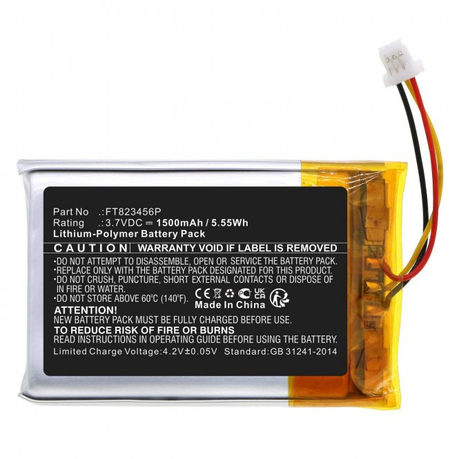 CoreParts Battery 5.55Wh 3.7V 1500mAh 