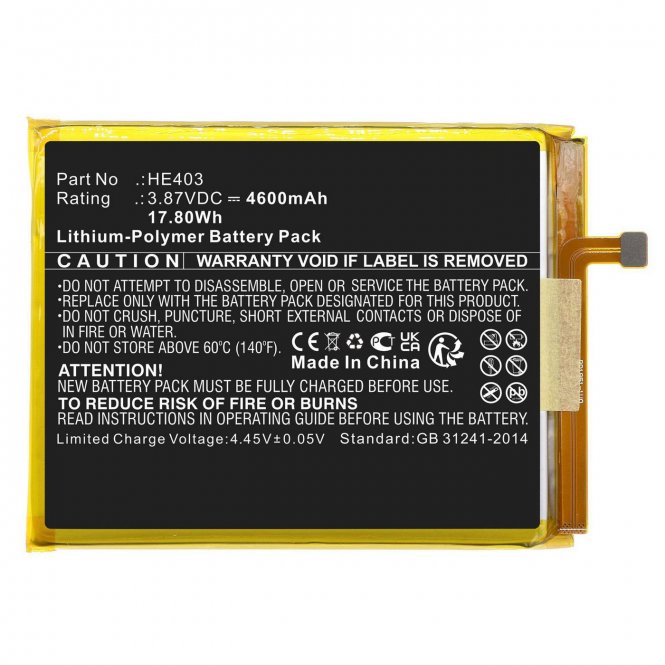 CoreParts Laptop Battery for Notebook - disponible 48 / 72h