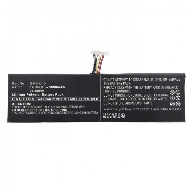 CoreParts Laptop Battery for Razer  - disponible 48 / 72h 