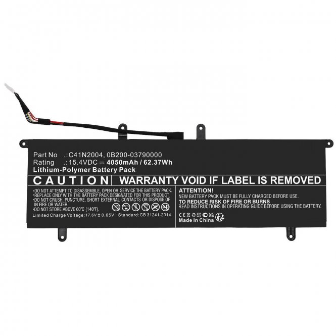 CoreParts Battery 62.37Wh Li-ion 15.4V - disponible 48 / 72h