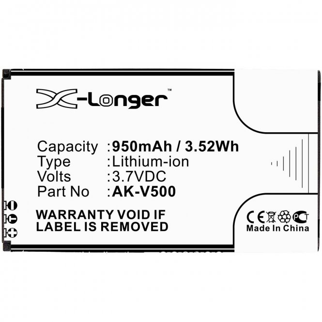 CoreParts Battery 3.52Wh Li-ion 3.7V 