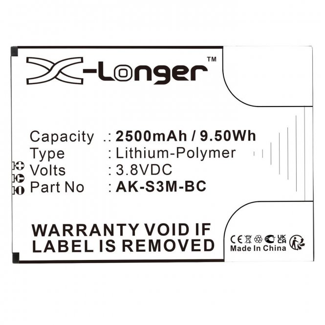 CoreParts Battery 9.50Wh Li-Polymer - disponible 48 / 72h