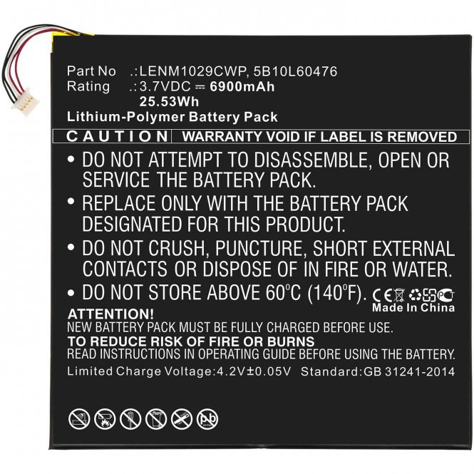 CoreParts Laptop Battery for Lenovo - disponible 48 / 72h
