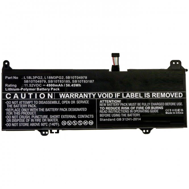 CoreParts Laptop Battery for Lenovo - disponible 48 / 72h