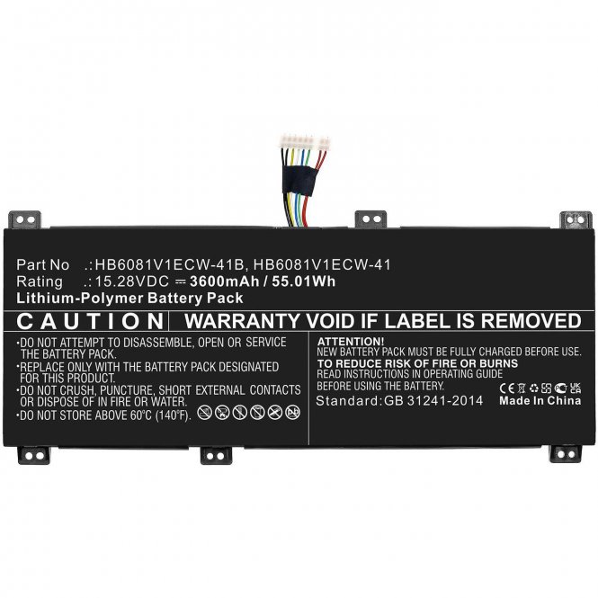 CoreParts Laptop Battery for Huawei 