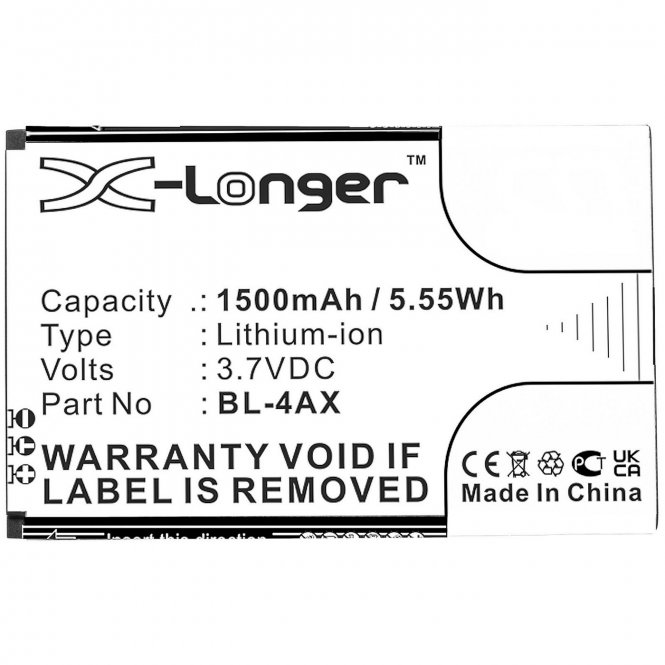 CoreParts Battery 5.55Wh Li-ion 3.7V 