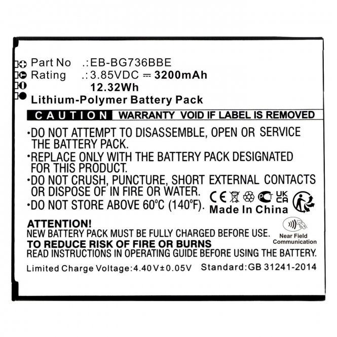 CoreParts Battery 12.32Wh Li-Polymer