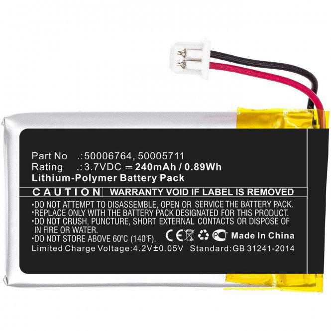 CoreParts Battery 0.89Wh Li-Polymer
