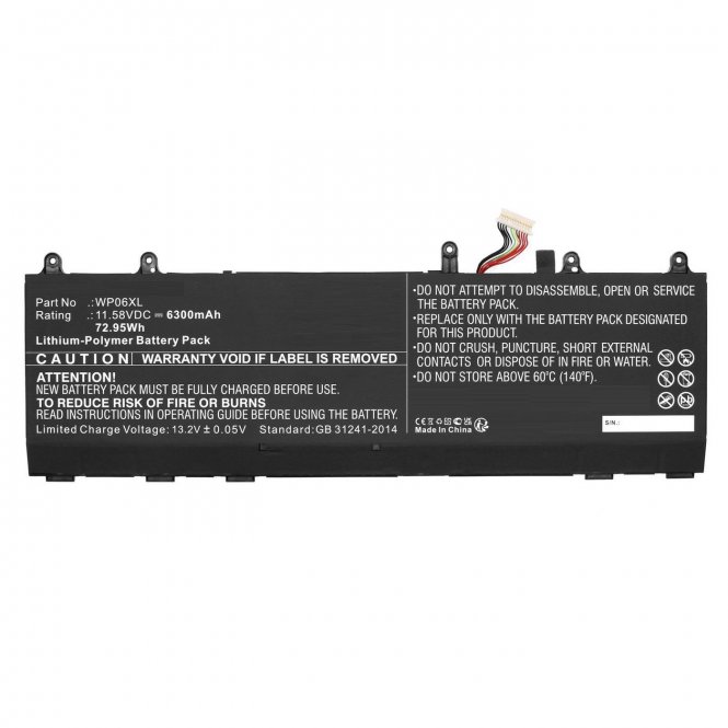 CoreParts Laptop Battery for HP 55.44Wh 
