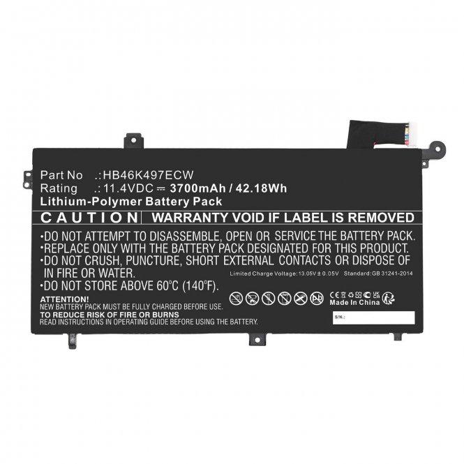 CoreParts Laptop Battery for Huawei 