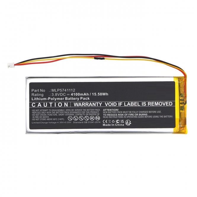 CoreParts Battery 3.8V 4100mAh 15.58Wh 