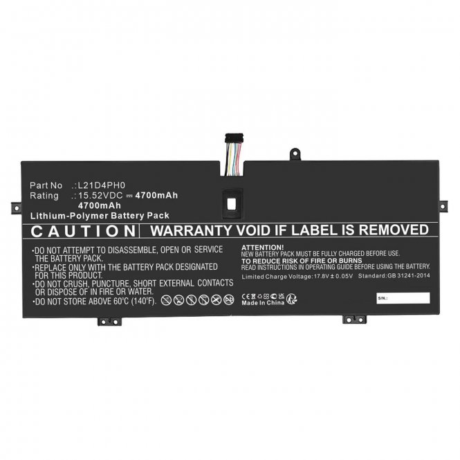 CoreParts Laptop Battery for Lenovo - disponible 48 / 72h