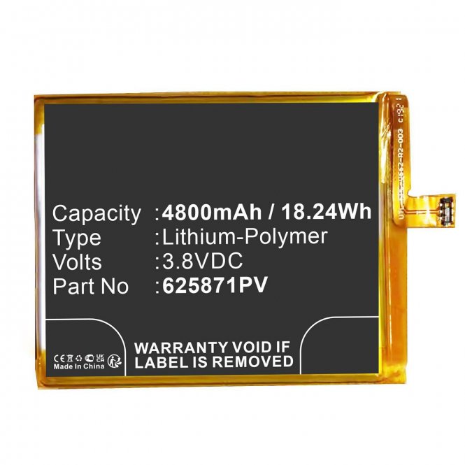 CoreParts Battery 3.8V 4800mAh 18.24Wh 