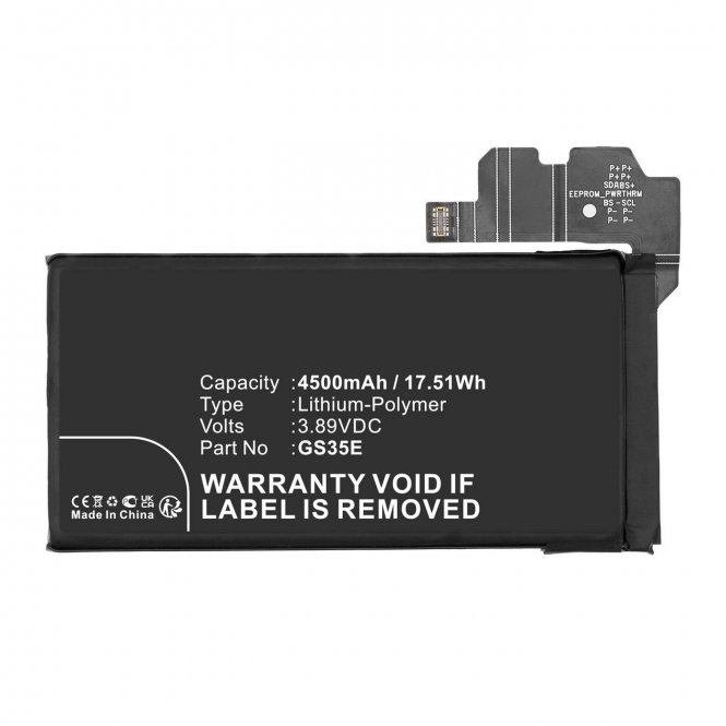 CoreParts Battery 3.89V 4500mAh 17.51Wh