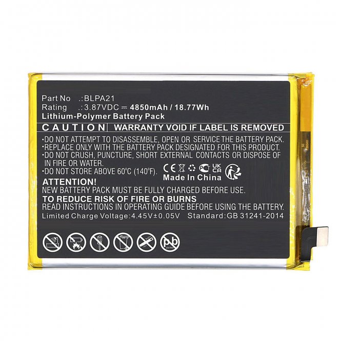 CoreParts Battery 3.87V 4850mAh 18.77Wh - disponible 48 / 72h