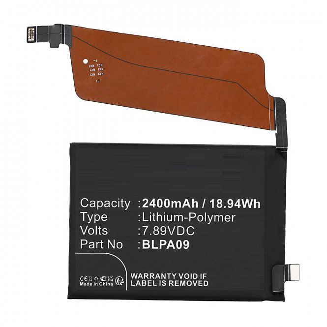 CoreParts Battery 7.89V 2400mAh 18.94Wh 