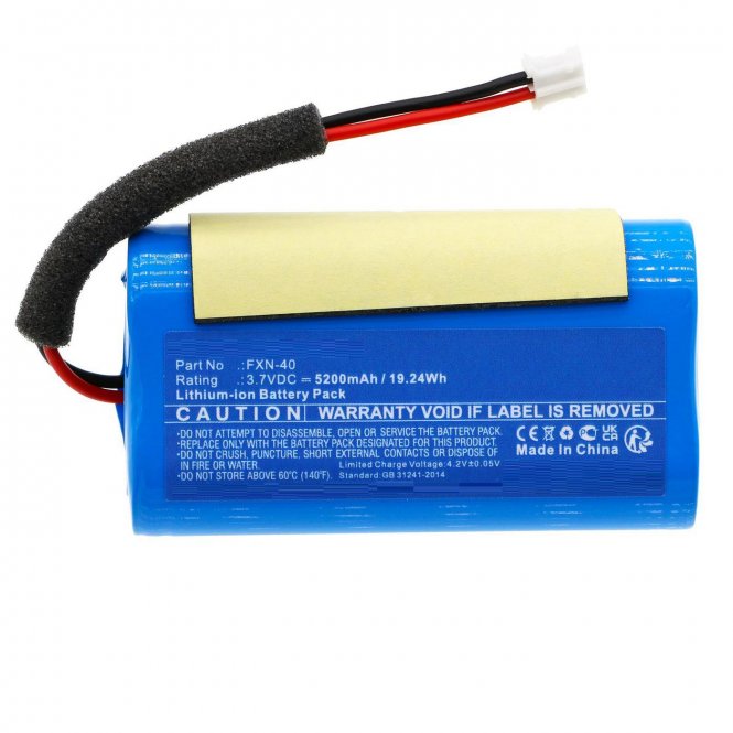 CoreParts Battery 3.7V 5200mAh 19.24Wh