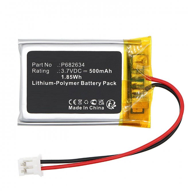 CoreParts Battery 3.7V 500mAh 1.85Wh 