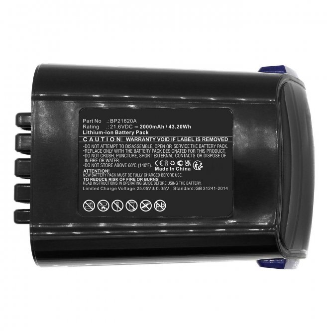 CoreParts Battery 21.6V 2000mAh 43.20Wh
