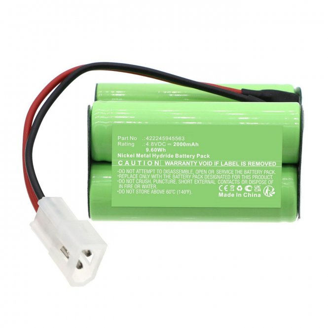CoreParts Battery 4.8V 2000mAh 9.60Wh 