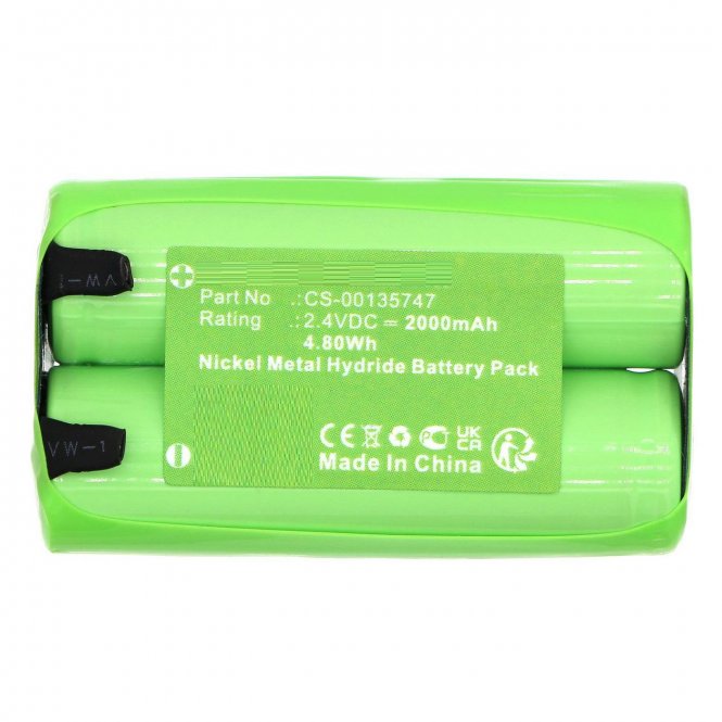 CoreParts Battery 2.4V 2000mAh 4.80Wh 