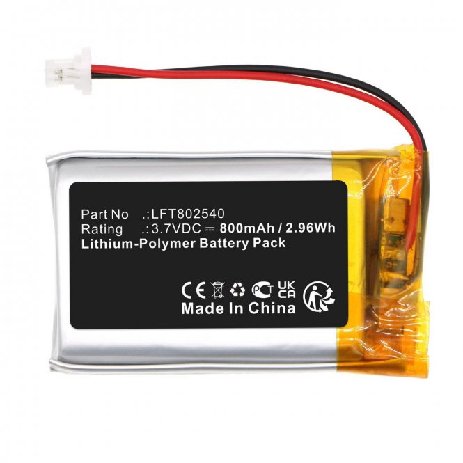 CoreParts Battery 3.7V 800mAh 2.96Wh 